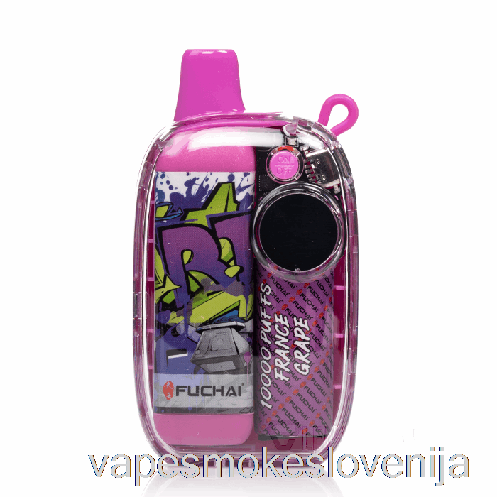 Vape Za Enkratno Uporabo Sigelei Fuchai 10000 Francosko Grozdje Za Enkratno Uporabo